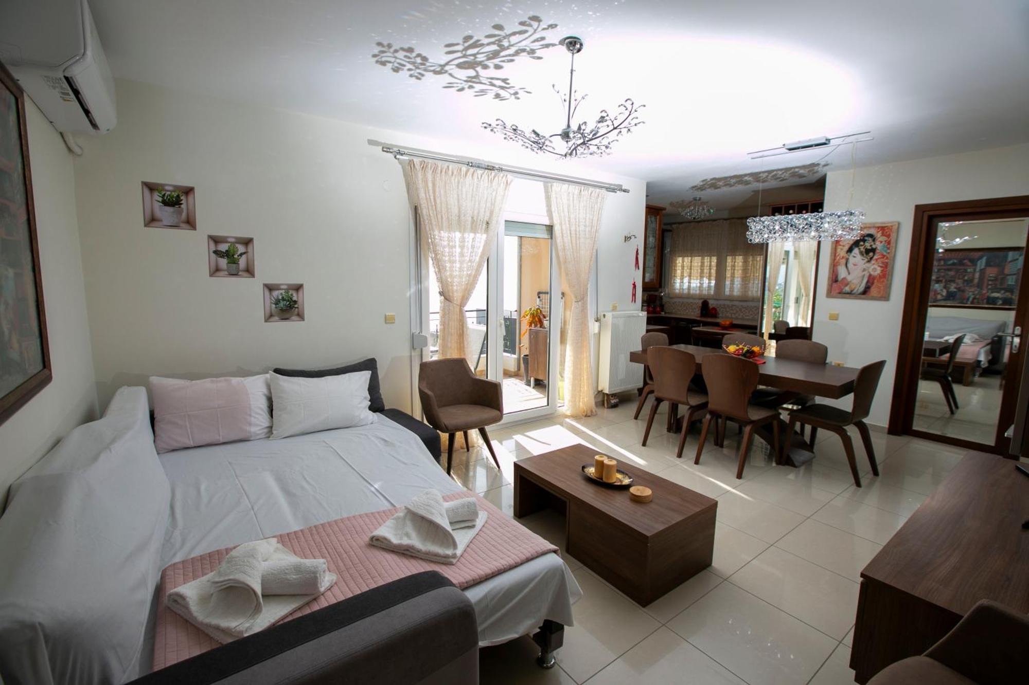 Kathys Sea View Apartment Кавала Екстер'єр фото
